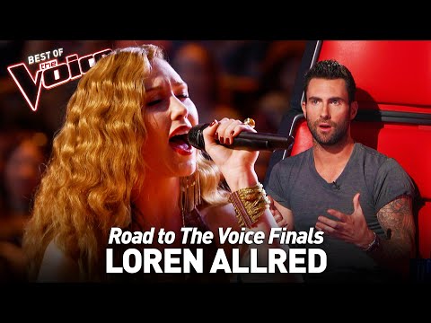 Before 'Never Enough', Loren Allred SHINED BRIGHT on The Voice | Road to The Voice Finals