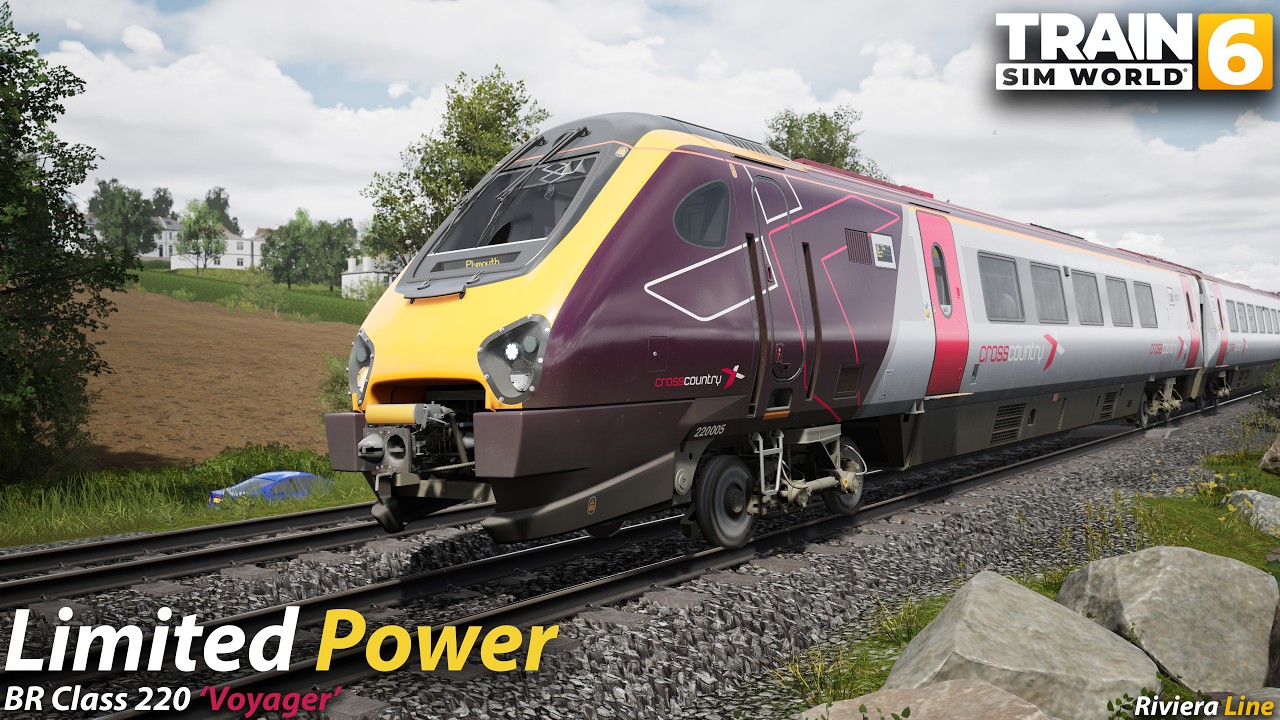 Limited Power : Riviera Line : Train Sim World 6 [4K 60FPS]