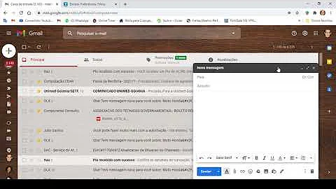 Como Criar filtro no E-mail Zimbra?