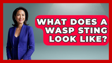 What Does A Wasp Sting Look Like? - Exploring Campgrounds