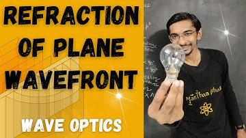 Law of Refraction using Huygen