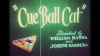 Tom and Jerry Opening Title Cue Ball Cat 1950