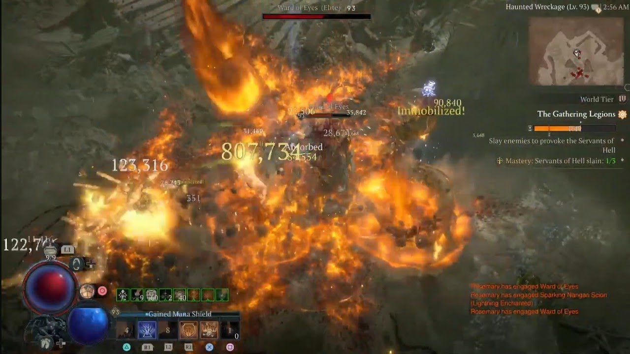 FIREWALL SORCERESS - Diablo IV Season 3 new char slow play Ep. 22