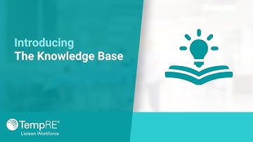 Introducing The Knowledge Base for TempRE