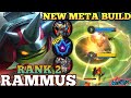 RAMMUS HYPER TANK CARRY MVP PLAY! NEW META BUILD - TOP 2 GLOBAL RAMMUS BY JG JuanDeLaCosa- WILD RIFT