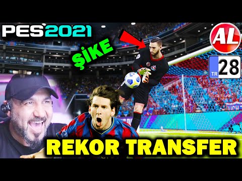 FUTBOL TARİHİNİN TRANSFER REKORU! ŞİKE! EFSANE GOLLER! | PES 2021 ANALİG #28