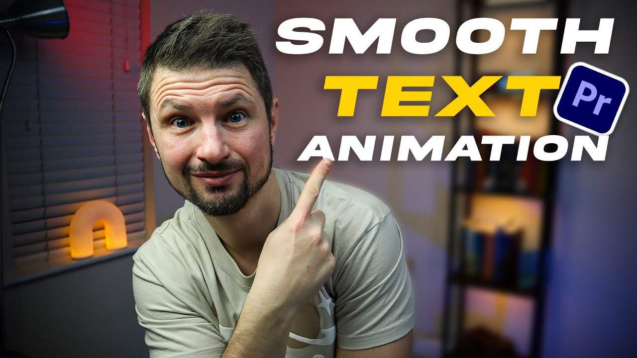 Smooth Text Animation for Beginners in Premiere Pro