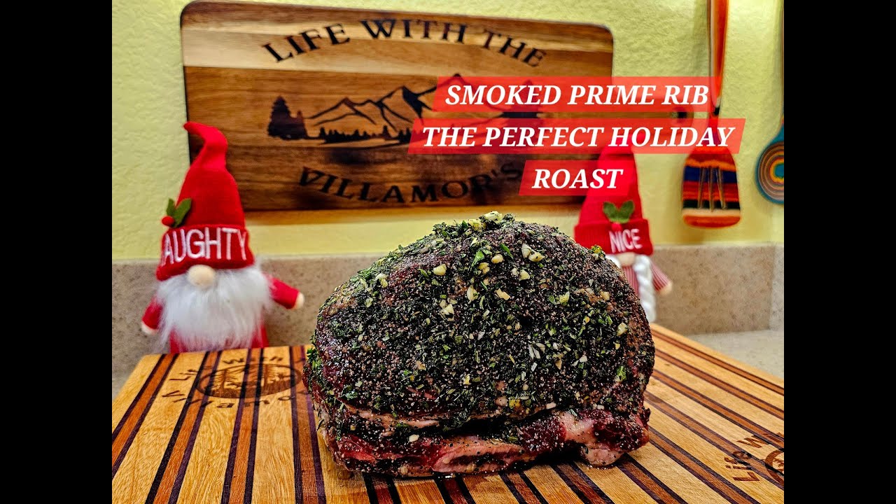 Smoked Prime Rib The Perfect Holiday Roast On A RECTEQ700 YouTube