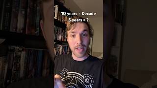A word like decade but denoting 5 years? #philology #writingtips #linguistics #etymology
A word like decade but denoting 5 years? #philology #writingtips #linguistics #etymology A word like decade but denoting 5 years? #philology #writingtips #linguistics #etymology
