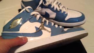 Jordans! - Carolina Blue Patent Leather 