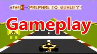 Pole Position II Atari 7800 Gameplay - The No Swear Gamer Profile