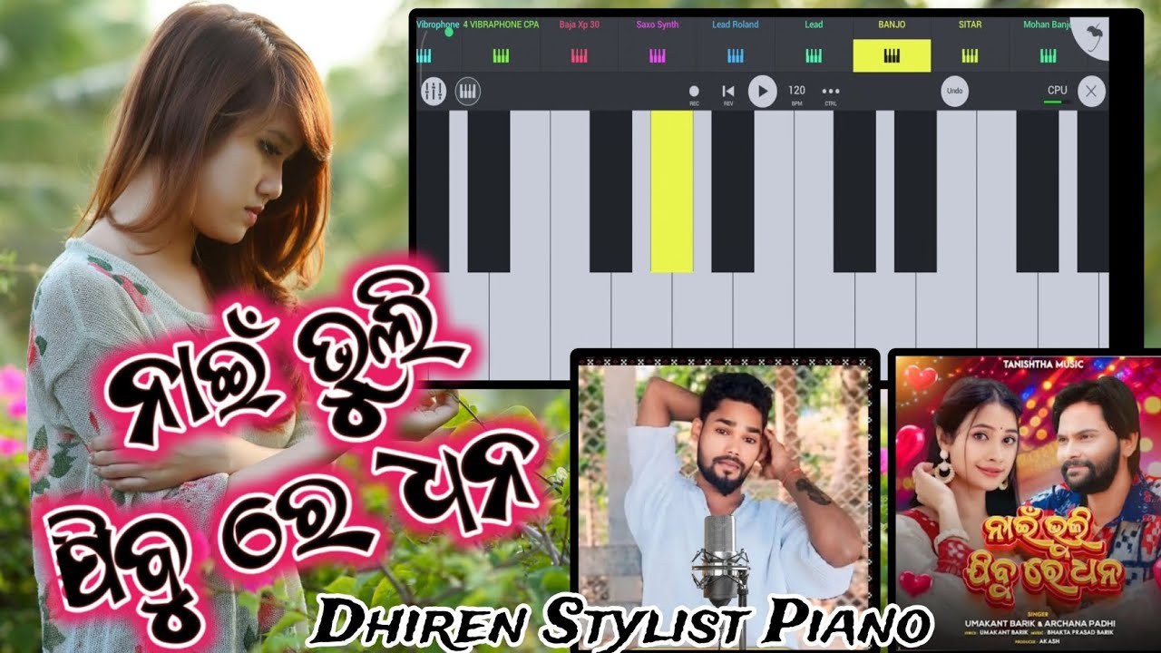 Nai bhuli jibure dhana ! Sambalpuri Song! New Sambalpuri Piano! Dhiren Stylist 