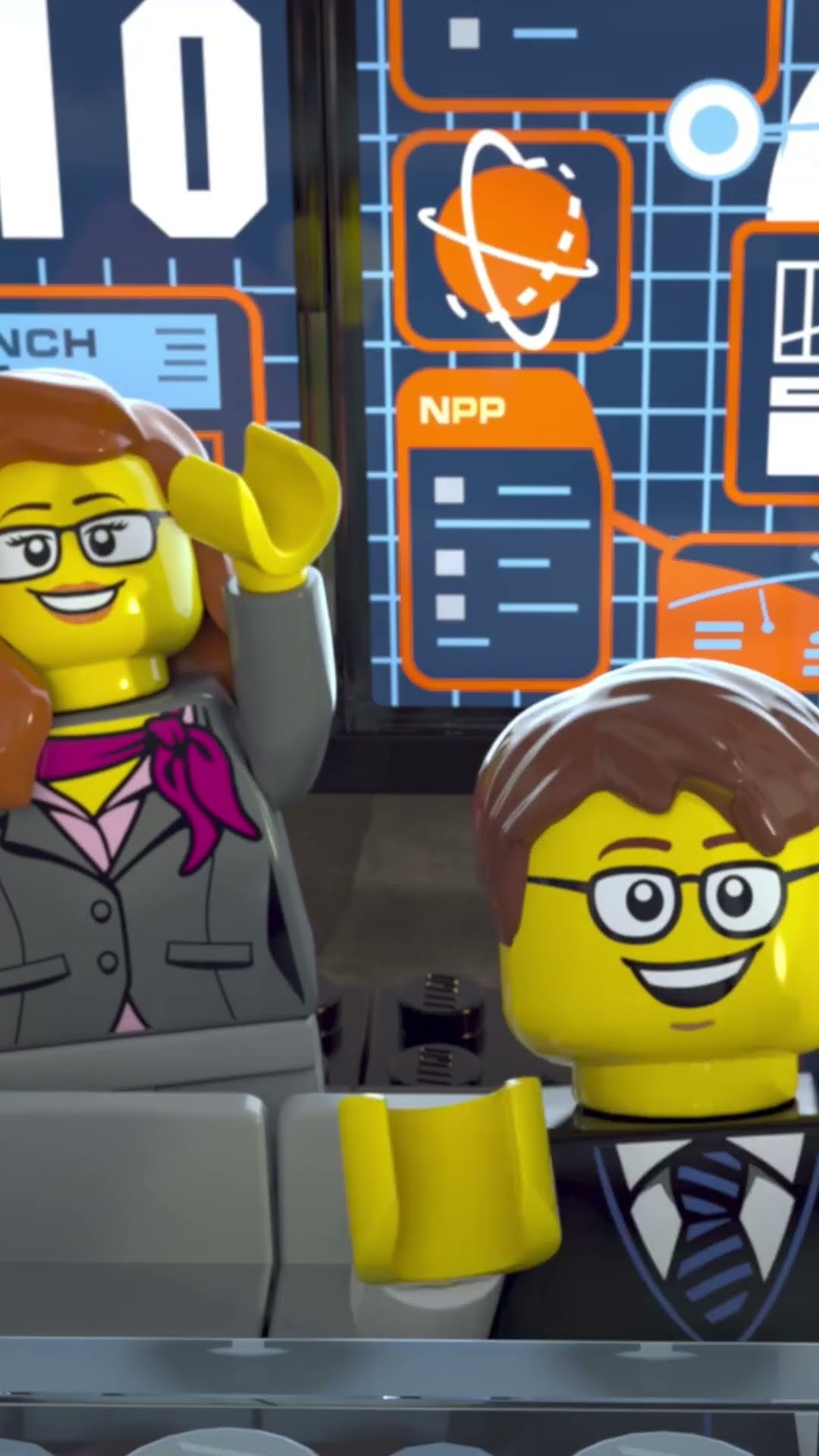 Launch a Rocket into Deep Space! | LEGO CITY #Shorts