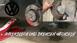 Ankerblech Schutzblech Bremsscheibe Bremse Deckblech VL für VW POLO 6R 9N UP Ankerblech Schutzblech Bremsscheibe Bremse Deckblech VL für VW POLO 6R 9N UP