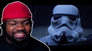 Keep your head Down Trooper THE BATTLEFIELD - A Star Wars short film REACTION