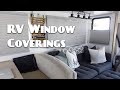 New RV Window Coverings | RV Renovation