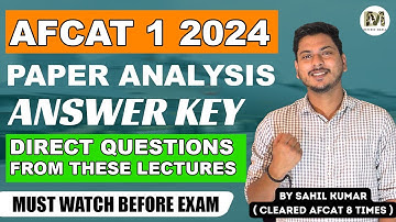 AFCAT 1 2024 Exam Analysis (16 Feb) | Defence Mania