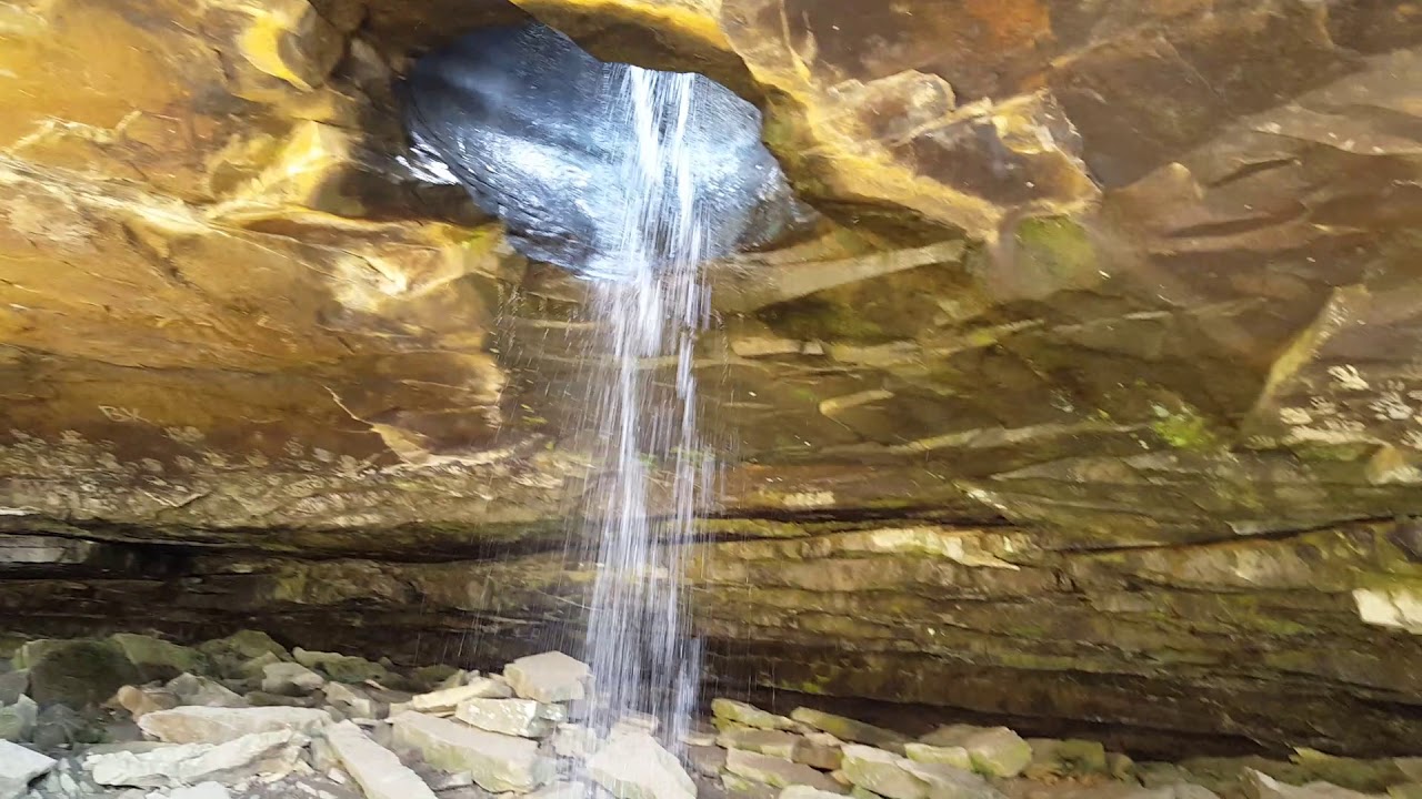 Hike to Glory Hole Waterfall in the Ozark National Forest - Only