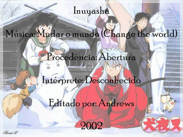 Animação Inuyasha Você Pode Mudar o Mundo DVD Original Lacrado Dublado(LEIA  A DESCRIÇÃO)