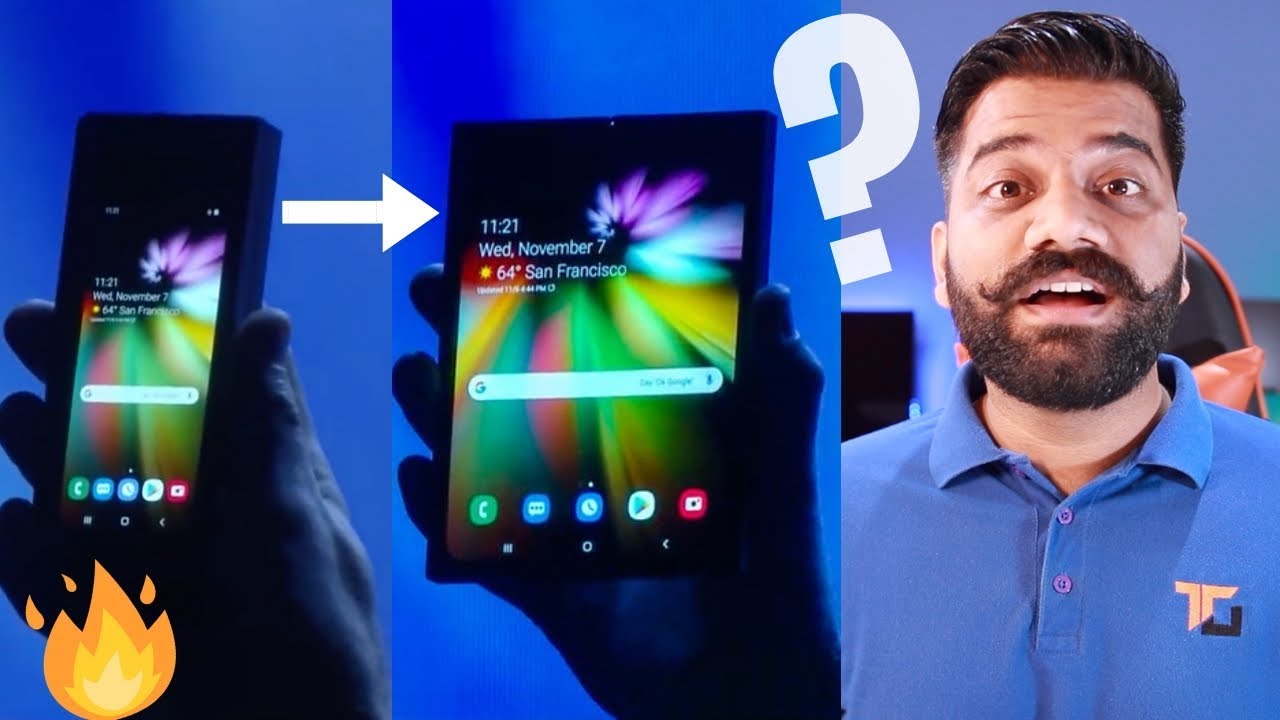 Samsung Folding Phone Infinity Flex Display🔥Future is Here... YouTube