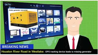 GPS tracking system leads to missing generator