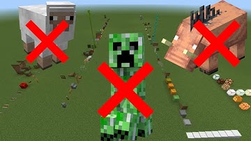 STOP Minecraft Mobs from Spawning, use these blocks/items. (Mob Proofing using Non-Spawnable Blocks)