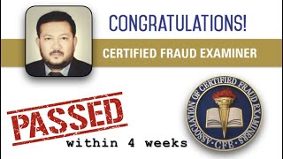 Information Pass the Certified Fraud Examiner (CFE) Exam within 4 weeks News