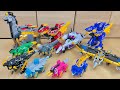 【PowerRangers DinoCharge All Megazord】キョウリュウジャーの全DXロボで遊んでみた