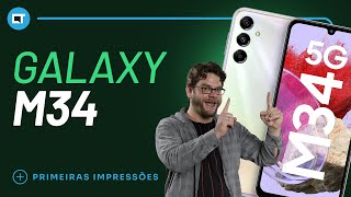 Samsung Galaxy M34: nem pior, nem melhor que o Galaxy A34, mas diferente (UNBOXING)