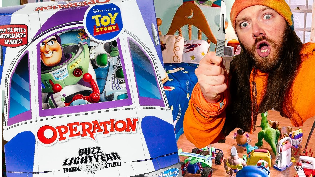 Irish Man Plays Toy Story Operation Game For The First Time YouTube
