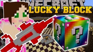 Minecraft: RAINBOW LUCKY BLOCK EXPLOSIVES CHALLENGE GAMES - Lucky Block Mod - Modded Mini-Game screenshot 5