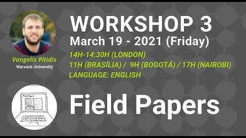 Workshop 3 - FieldPapers