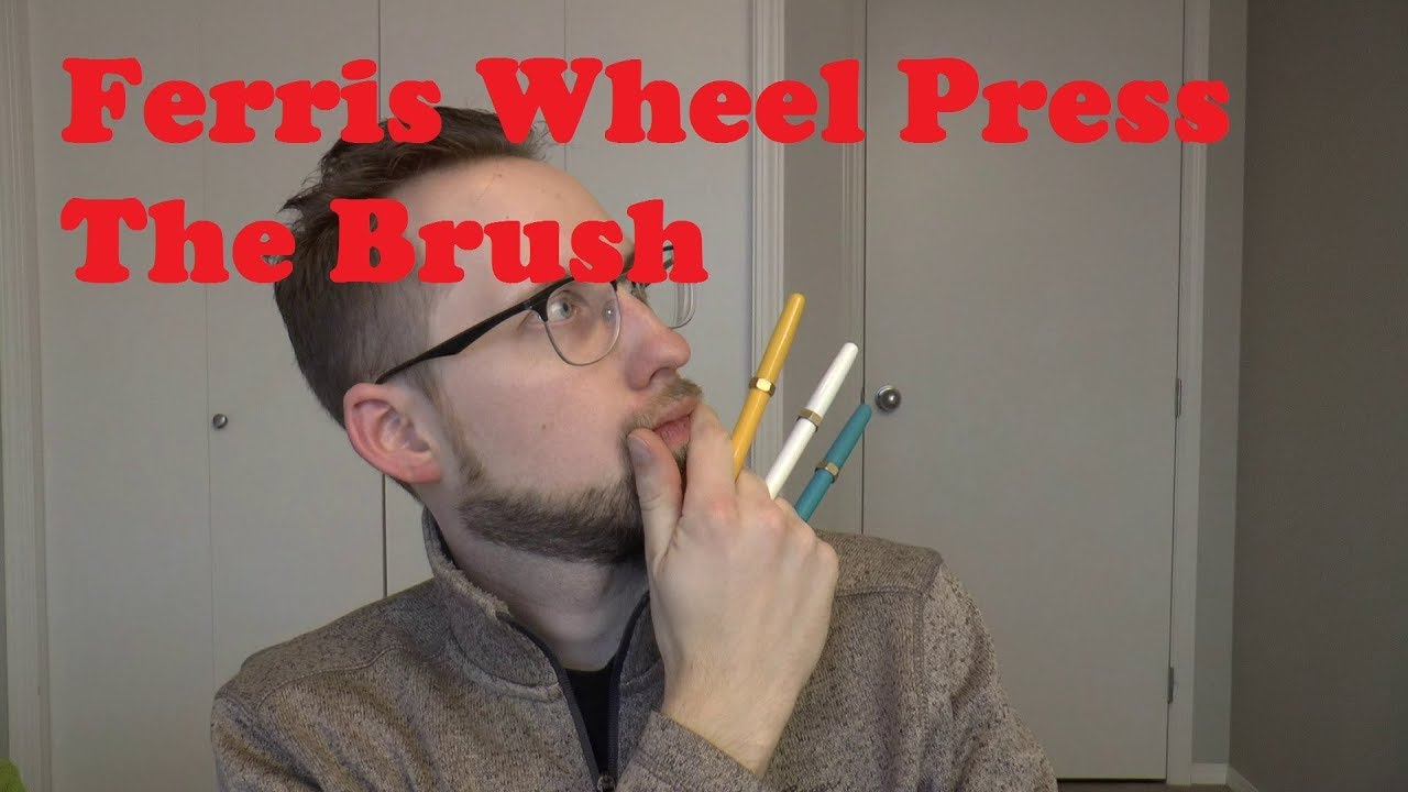 Ferris Wheel Press The Brush Fountain Pen Review YouTube