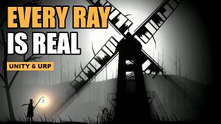 Real light shafts through windmill sails: shadow-map raymarching in Unity 6 URP (breakdown)