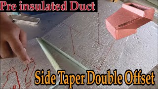 Side Taper Down Offset Piece Cutting  | Khalid 95