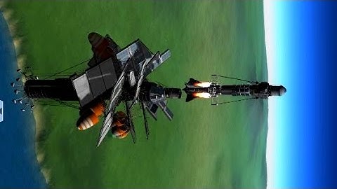 KSP - Spinner Helicopter Based Orbital Launch