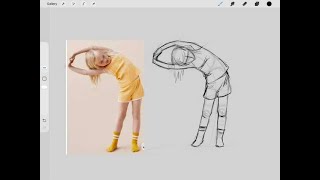 Character and gesture drawing Day 16 @KatiaKotIllustrator