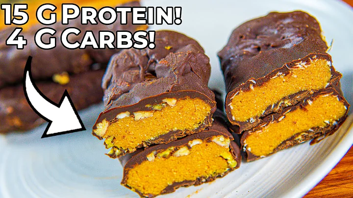 Store Bought Protein Bars STINK! Keto Pumpkin Protein Bar Recipe! No BAKE! Easy, Healthy, Delicious!