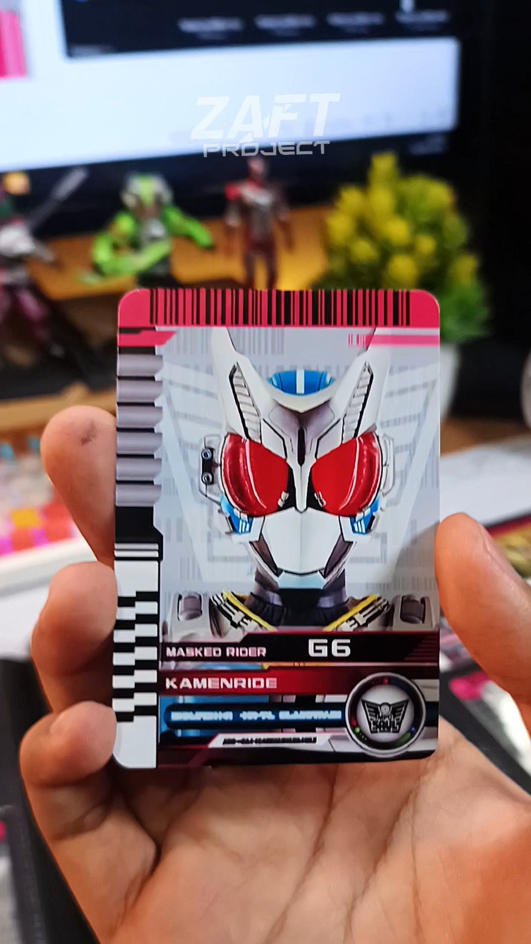Kamen Rider G6 Custom Decade Ride Card CSM Decadriver Henshin