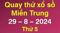 quay thử kết quả xổ số miền trung xs quảng trị, xs quảng bình, xs bình định ngày 29/8/2024 thumbnail