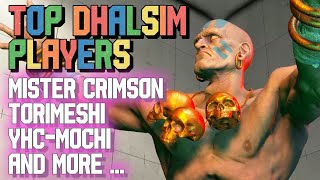 SF6 ▸ Top Dhalsim players Torimeshi, Mister crimson, YHC-Mochi and more | street fighter 6