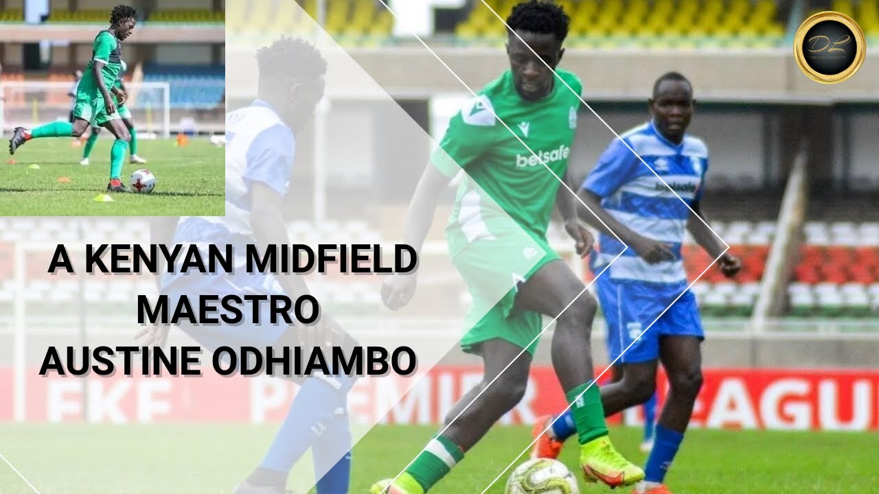 "COACH ALINIANGALIA AKANIAMBIA MI NAKAA DEFENDER". GOR MAHIA FC MIDFIELDER (AUSTINE ODHIAMBO).
