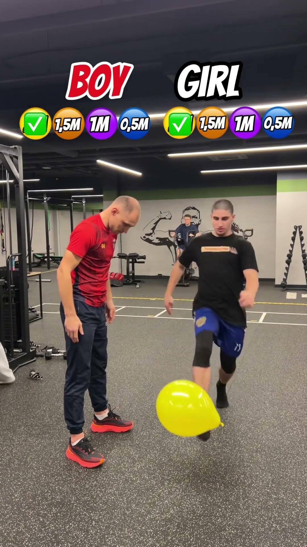 ❌?‍♀️?0,5M VS 2M HEIGHT CHALLENGE: GIRL AND BOY | WHO WON?