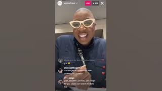 Aisha Hinds 'Day On Set' Instagram Live #2