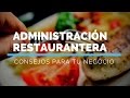 Consejos para un restaurante exitoso