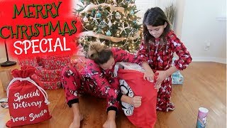 EMMA AND ELLIE MERRY CHRISTMAS SPECIAL! WHAT DID SANTA BRING THEM?