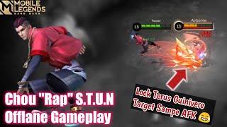 Always Lock GUINIVERE!! Chou Rap S.T.U.N. Skin 515 | Mobile Legends EParty