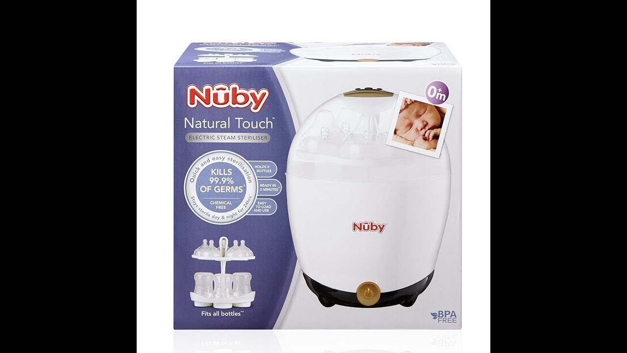 nuby natural touch electric steriliser