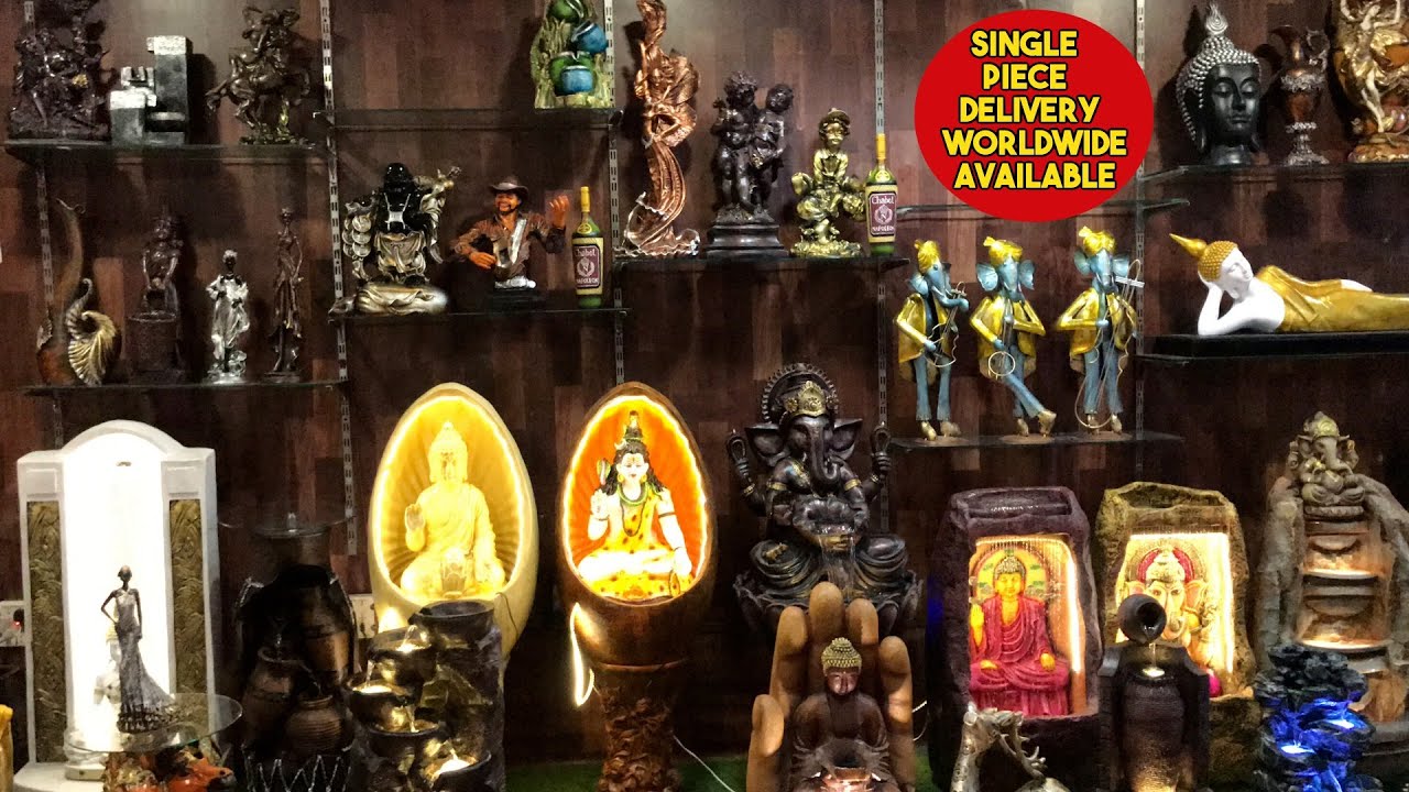 HOME DECORATIVE ITEMS ( WATER FOUNTAINS, WATER BUDDHA STATUE, FLOWERS VASES & MORE ) RITHALA, DE