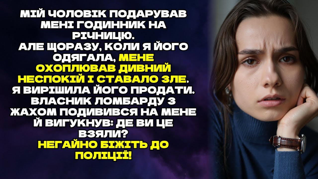 Мій чоловік подарував мені годинник на річницю. Але щоразу, коли я його одягала, мені ставало зле...